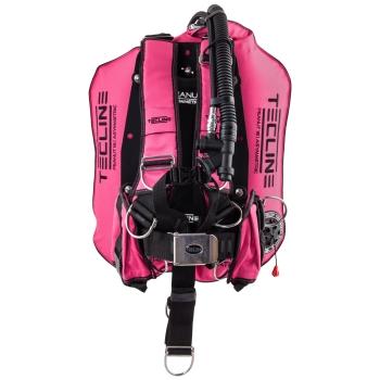 Tecline Peanut 16 Komfort-Set Lady Pink mit Edelstahl-Backplate